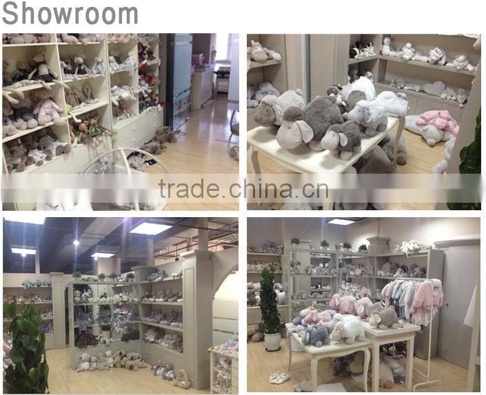 New Design Peach Plush Rabbit Cushion/Toy for Babies