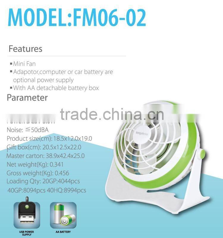 FM06-02 CE UL RoHS 2016 new Brushless DC motor 6inch Mini Clip Fan