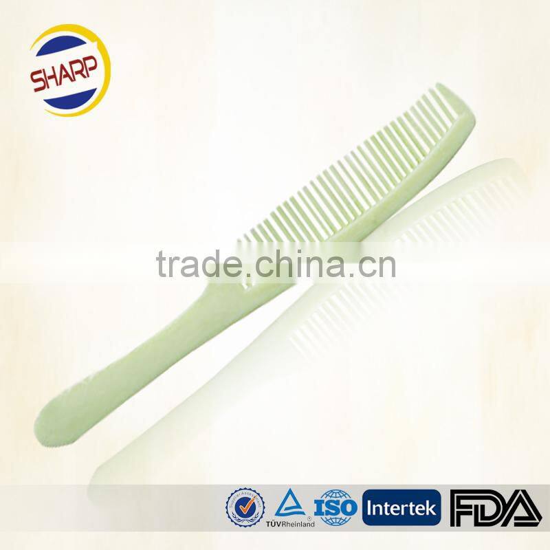 Plastic Folding Hair Comb, Biodegradable Travel Flodable Comb