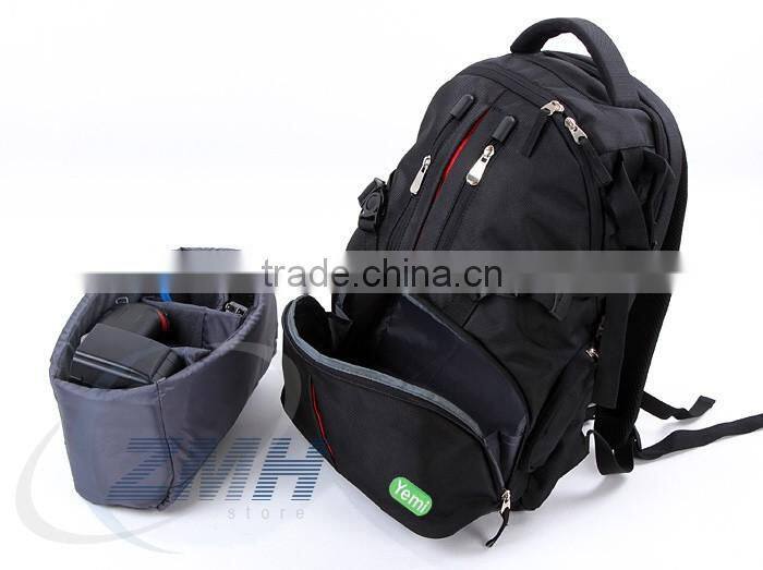 2016 New Black Waterproof Nylon cheap digital camera bag for sale.