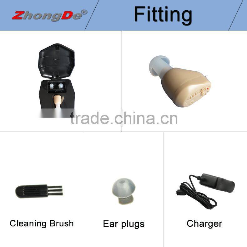 Rechargeable Medical instrument mini hearing aid for elderly