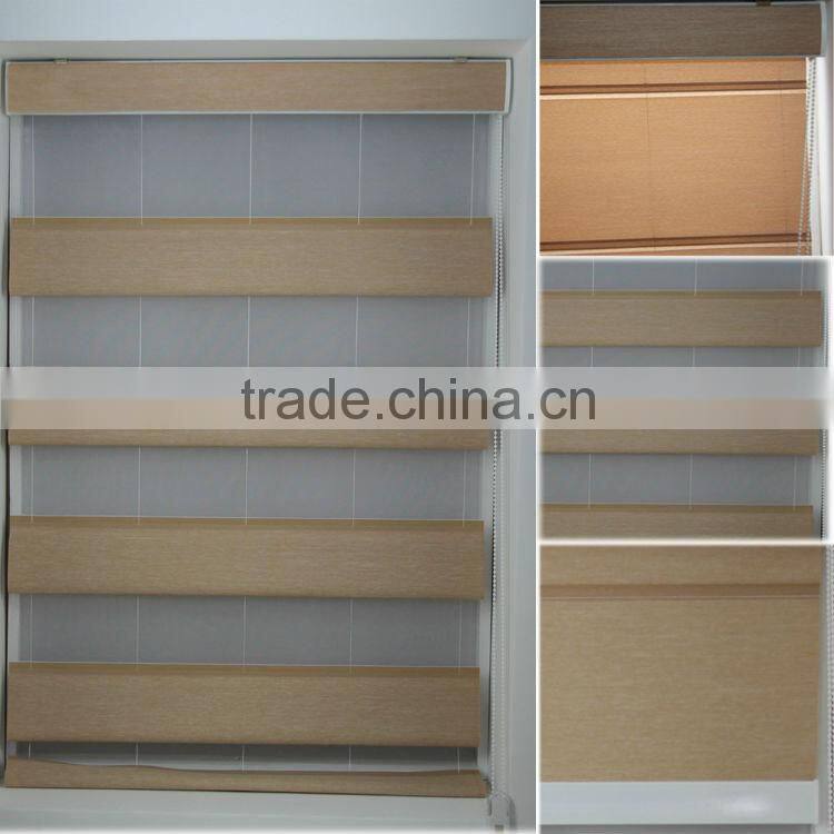 fashion block-out zebra roller blind fabrics