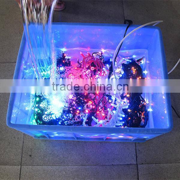 New product Yellow color led icicle light for christmas tree
