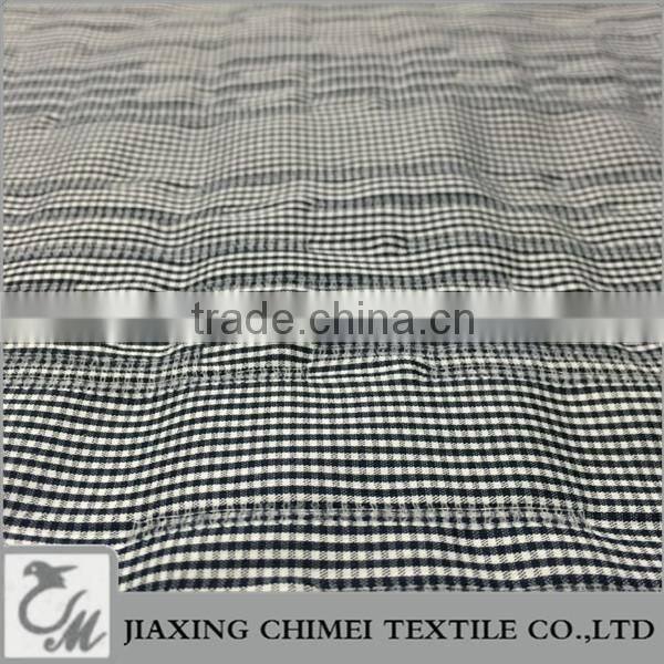 jiaxing Seersucker stripe spandex fabric cotton nylon fabric