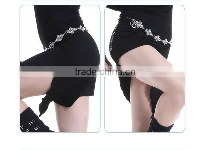2015 fashional bright diamond bell dance waist chain from wuchieal(YL138)