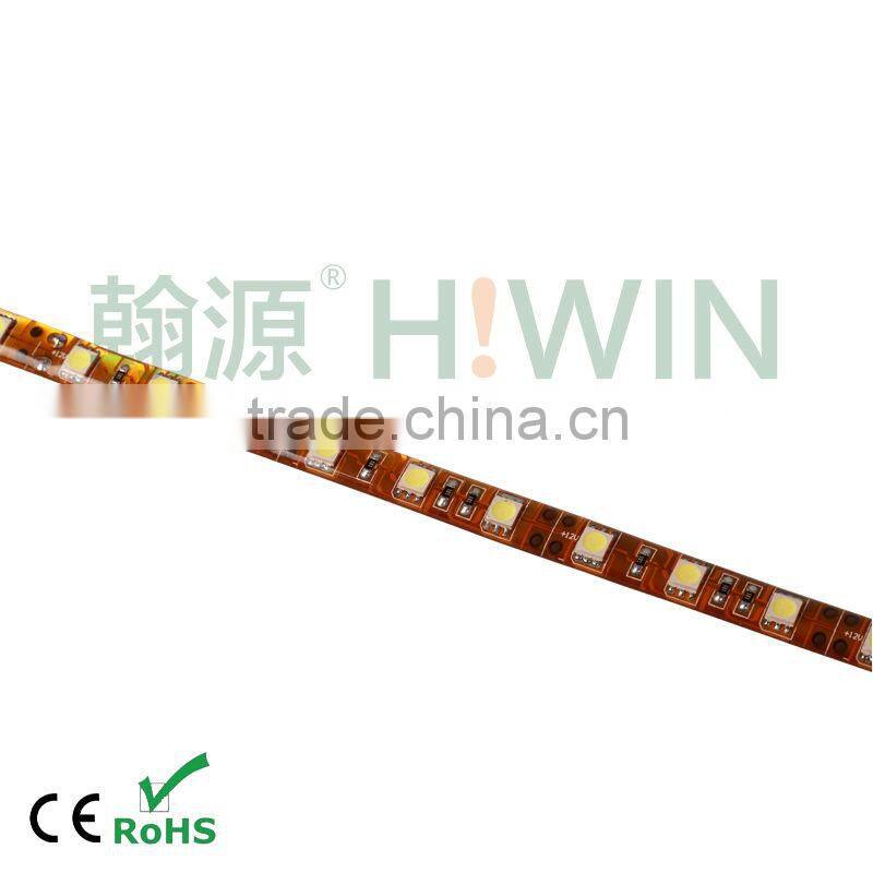 DC 12V led strips resin coat waterproof,5m a roll