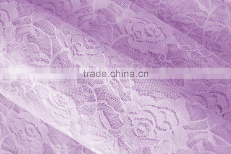 Polyester Mesh Lace Fabric Design for Women DSN463