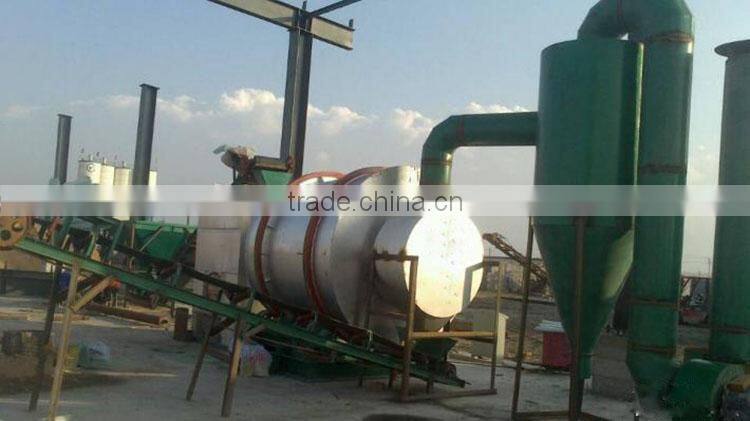 High quality three cyclinder fly ash dryer