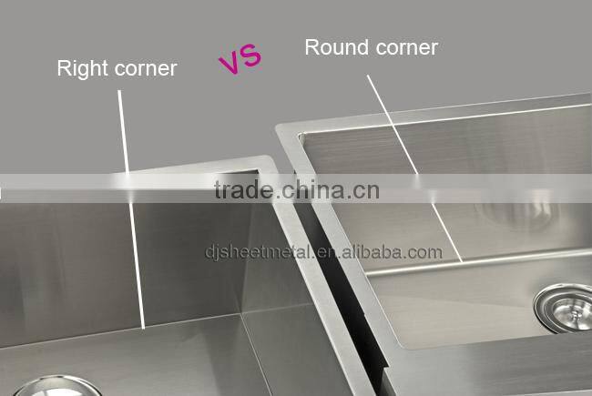 handmade stainless steel kitchen sink AR 332210