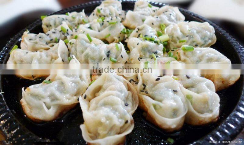 Popular snack machine small business dumpling frying machine/dumpling process machine/fried dumpling machine