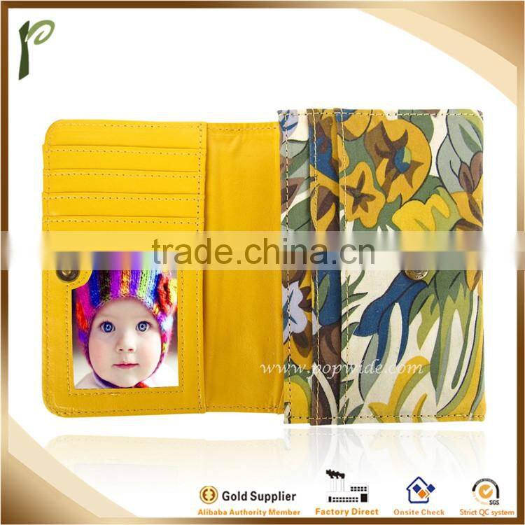 2014 Hot Fashion leather purse,lady leather Purse,fullprint leather Purse