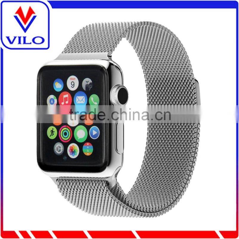 custom watch mesh strap Milanese Stainless Steel strap for apple watch