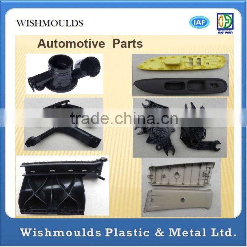 Alibaba China custom cheap plastic auto spare/body parts plastc parts manufacturer plastic injection molding