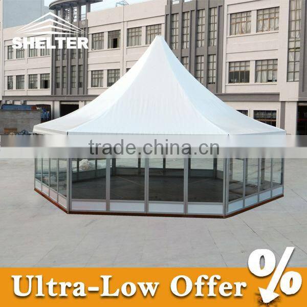 Tents 3x3 glass marquee tent with glass wall