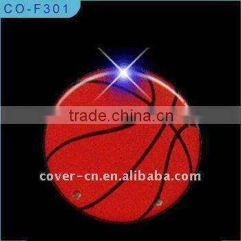 Newest promotional gifts, LED Badge with Pin and Magnet