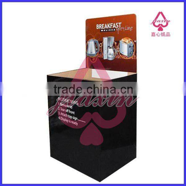 supermarket paper dump bin display unit/stand