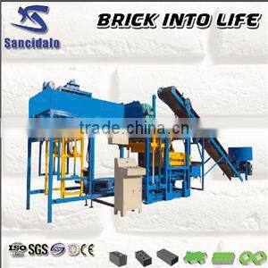 Multi-function motor vibration Automatic Concrete Block Machine