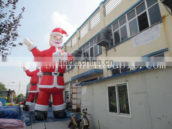 inflatable santa/outdoor inflatable santa for advertising