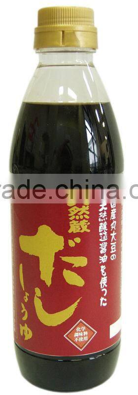 Japanese famous condiments Igagoe Additive-free Seasoning Soy sauce 500ml