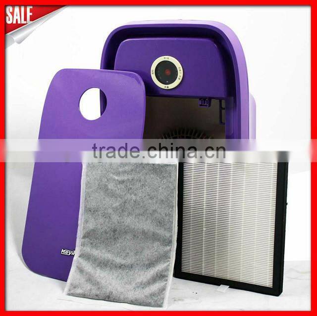 high efficiency home air purifier with remote control
