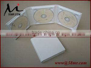 2015 Faux Leather DVD CD Box Holder Album,Black 3PS