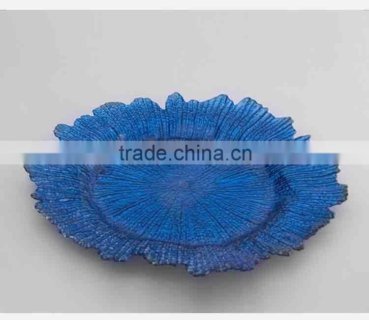 New Design Whlosale Decoration Gold Charger Plate for Wedding