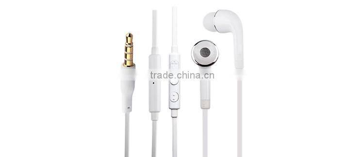 Competitive price wired slim mobile phone in ear earphone for samsung