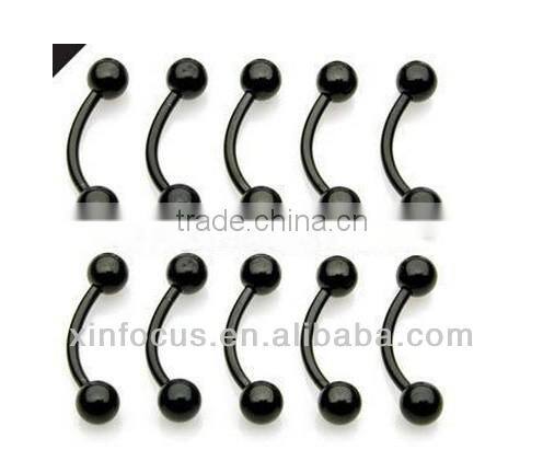 316l Stainless Steel Body Piercing Jewelry Unique Eyebrow Rings