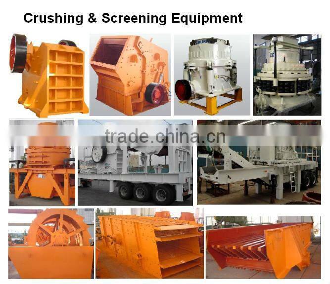 China high efficiency complete kyanite stone crusher plant for sale