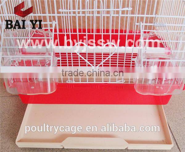 BAIYI Wholesale Good Quality Wire Mesh Bird Canary Breeding Cage (fast delivery,Made in China)
