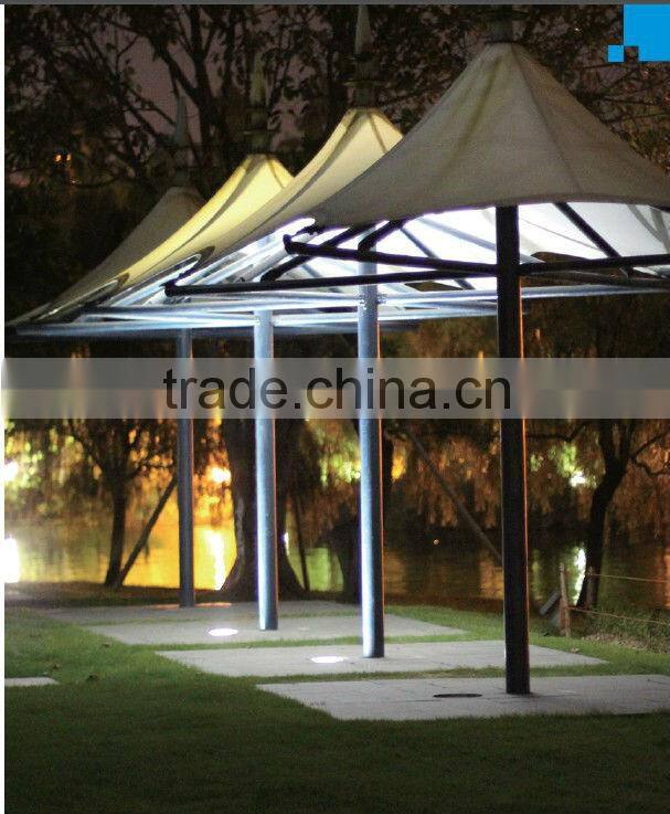 Round IP67 Stainless Steel 3W Outdoor LED Stair Light