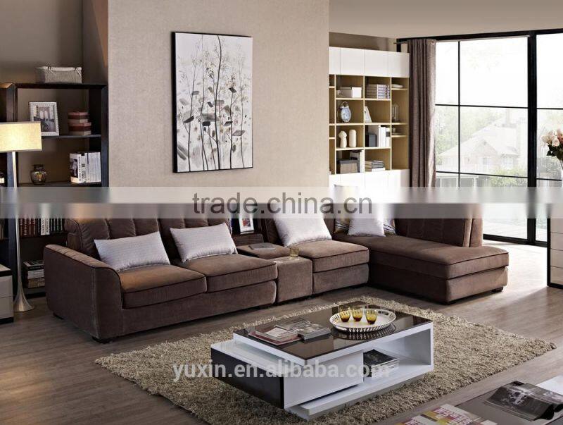 New style velvet chesterfield sofa high back sofa design