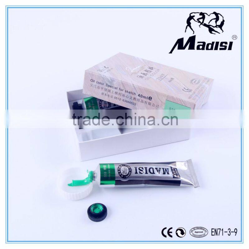 40ml oil color set for students