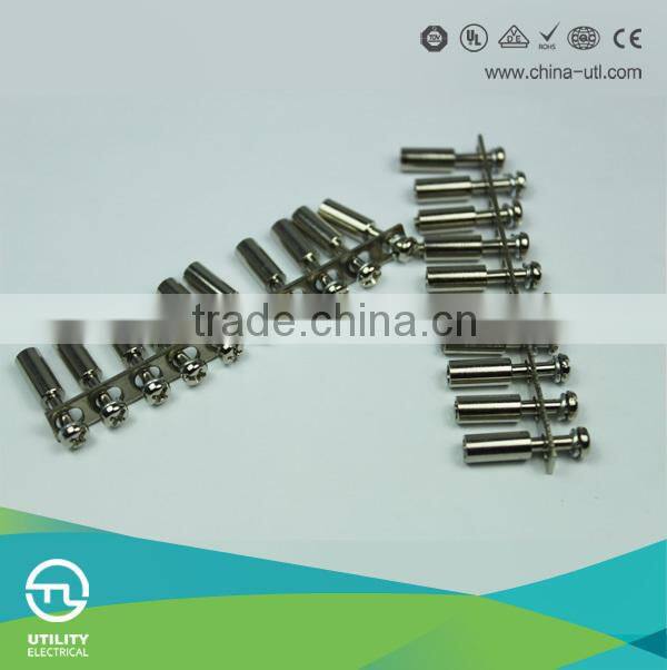 UTL Din-rail Terminal Block Central Adaptor Screw head with Insulated Ring