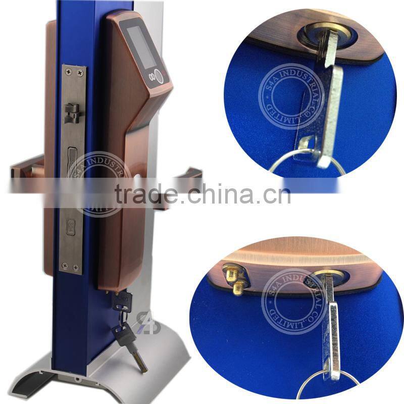 Facial recognition access keypad biometric lock