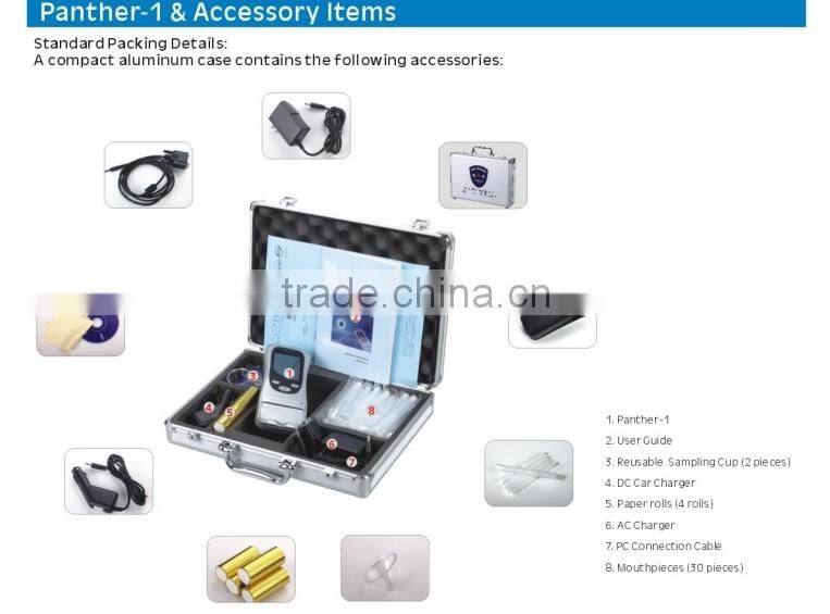 Police Digital Breath Alcohol BrACAudit Panther-I (with built-in printer)