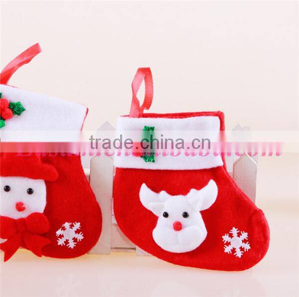Christmas ornament funny christmas santa stockings for package