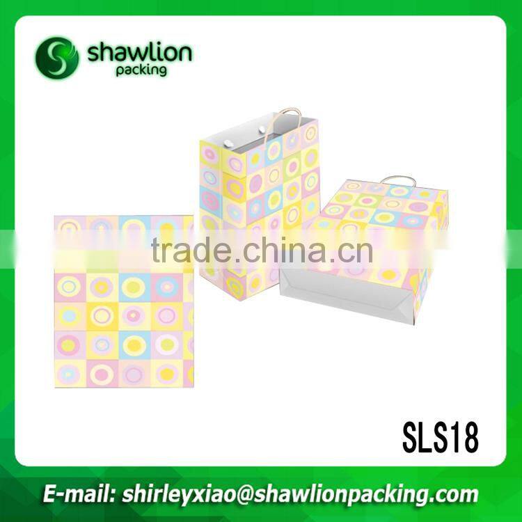 Hot sale custom logo printing gift bag with window, funny gift bags, organza gift bag