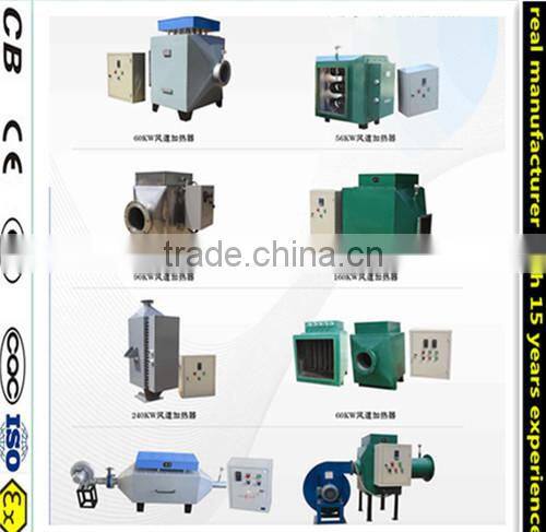 CE certificate natrual Gas duct/ electric industrial Heater