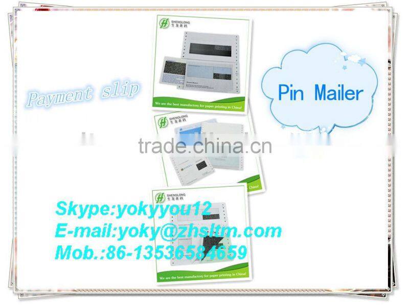 pin mailers from commercial bank