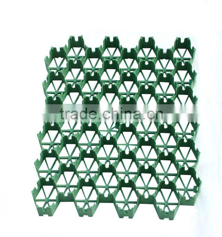 Plastic grass paver lawn grid, ground stabilization