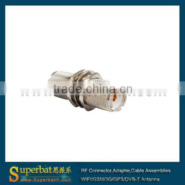 UHF adapter UHF Jack to UHF Jack bulkhead straight radio adapter for audi