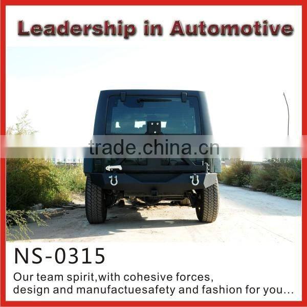 High Quality Rear Stainless Steel Bumper for Jeep wrangler jeep jk 4x4