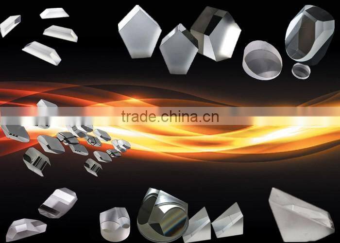 Sapphire optical glass roof prism