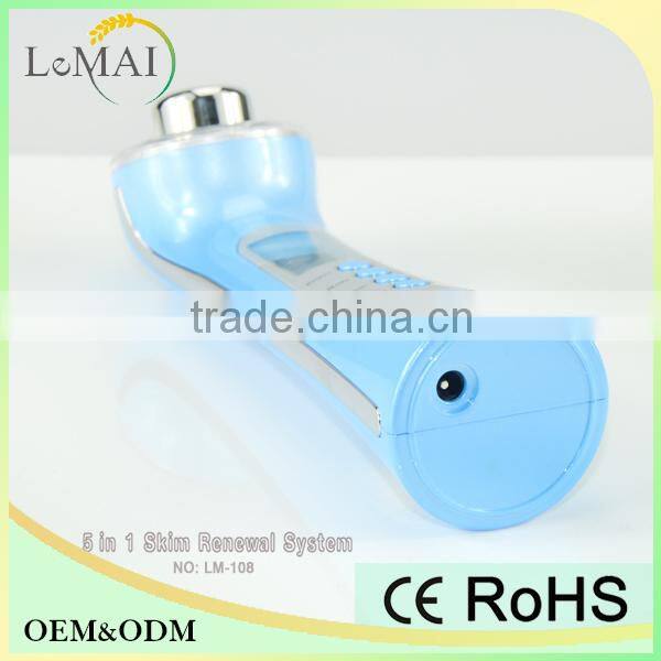 high frequency ultrasonic galvanic facial massager as seen on tv