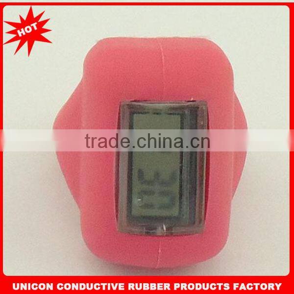 Hot sale silicone mini watch/ring watch/digital watch