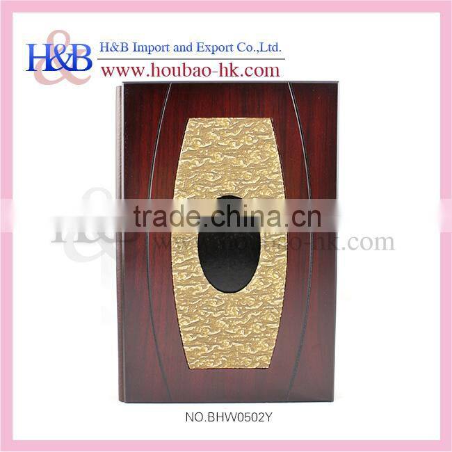 Contoh Buku Tahunan Sekolah Wooden Photo Album