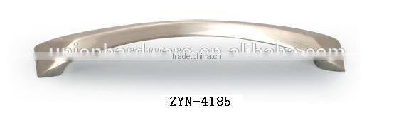 European style zinc alloy furniture handle with nickel brushed