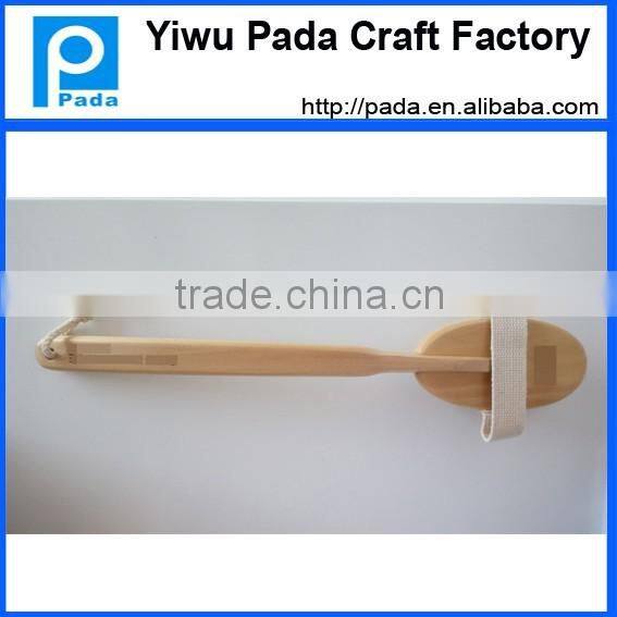 Natural Dry Body Brush & Brush for Dry Brushing with Long Detachable Handle and Boar Bristles - Exfoliate Skin