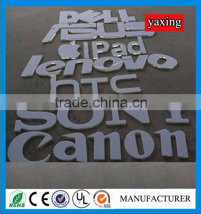 Acrylic crystal letter sign for store decoration